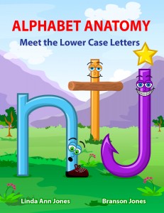 Cover of Alphabet Anatomy - Meet the Lower Case Letters by Linda Jones